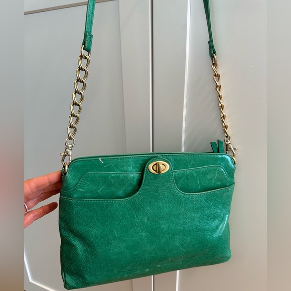 HOBO Intl. Leather Vintage Green Shoulder bag - Picture 12 of 12